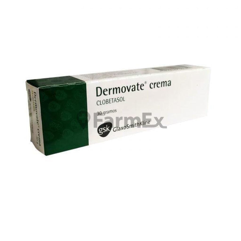 Dermovate Crema 0,05% x 30 g Farmex-Fonasa-Persistente